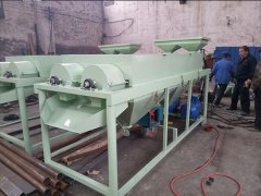 上海雙軸水稻去芒機(jī)380v大豆拋光機(jī)支持定制